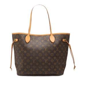 Louis Vuitton Neverfull Tote Canvas Mm #256409L17B